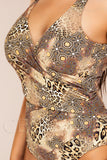 Costum de Baie Intreg Maro Cod : LM059 (019)