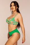 Costum de Baie din Doua Piese Verde Cod : LM047 (Z46)