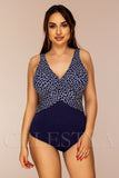 Costum de Baie Intreg Bleumarin Cod : Y9112 (Z28)