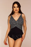 Costum de Baie Intreg Negru Cod : Y9112 (Z17)