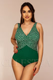 Costum de Baie Intreg Verde Cod : Y9112 (Z17)