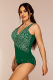 Costum de Baie Intreg Verde Cod : Y9112 (Z17)