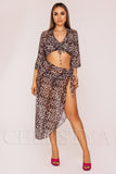 Compleu de Plaja cu Print Cod : 2307 (045)