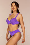Costum de Baie din Doua Piese Mov Cod : LM063 (021)