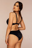 Costum de Baie din Doua Piese Negru Cod : LM063 (021)