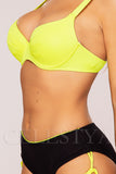 Costum de Baie din Doua Piese Neon Cod : 00108 (Z19)