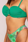 Costum de Baie din Doua Piese Verde Cod : 23845 (Z45)