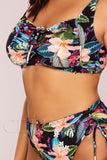 Costum de Baie din Doua Piese Negru Cod : 5002 (Z10)