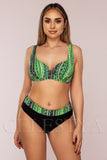 Costum de Baie din Doua Piese Verde Cod : LM037 (Z10)