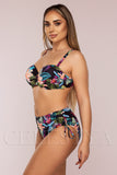 Costum de Baie din Doua Piese Negru Cod : 5003 (Z9)