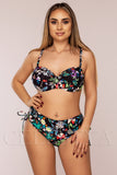 Costum de Baie din Doua Piese Negru Cod : 5003 (Z47)