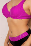 Costum de Baie din Doua Piese Mov Cod : LM037 (Z33)