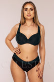 Costum de Baie din Doua Piese Negru Cod : LM037 (Z16)