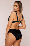Costum de Baie din Doua Piese Negru Cod : LM037 (Z16)