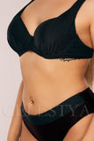 Costum de Baie din Doua Piese Negru Cod : LM037 (Z16)