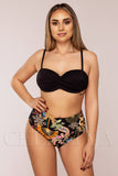 Costum de Baie din Doua Piese Negru Cod : 23721 (053)