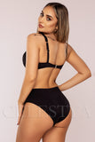 Costum de Baie din Doua Piese Negru Cod : 88230 (025)