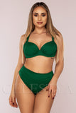 Costum de Baie din Doua Piese Verde Cod : 88230 (027)