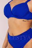 Costum de Baie din Doua Piese Albastru Cod : 88230 (040)