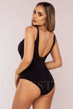 Costum de Baie Intreg Negru Cod : 23762 (010)