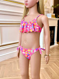 Costum de Baie Copii din Doua Piese Corai Cod : 13 (Z25)