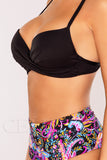 Costum de Baie din Doua Piese Negru Cod : LM026 (Z37)