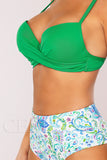Costum de Baie din Doua Piese Verde Cod : LM026 (Z29)