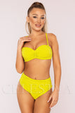 Costum de Baie din Doua Piese Verde Cod : 23572 (Z12)
