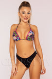 Costum de Baie din Doua Piese Negru Cod : LM036 (Z21)
