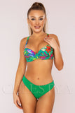 Costum de Baie din Doua Piese Verde Cod : 86925 (Z22)