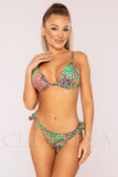 Costum de Baie din Doua Piese Verde Cod : 23841 (Z48)