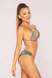 Costum de Baie din Doua Piese Verde Cod : 23841 (Z48)