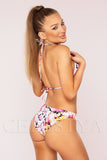 Costum de Baie din Doua Piese Roz Cod : LM033 (Z27)