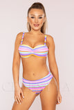 Costum de Baie din Doua Piese Roz Cod : LM030 (Z7)