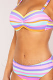 Costum de Baie din Doua Piese Roz Cod : LM030 (Z7)
