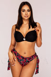 Costum de Baie din Doua Piese Negru Cod : H35 (Z23)