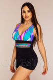 Costum de Baie Intreg Negru Cod : Y9127 (01)