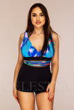 Costum de Baie Intreg Negru Cod : Y9127 (09)