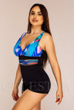 Costum de Baie Intreg Negru Cod : Y9127 (09)