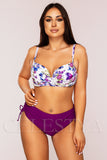 Costum de Baie din Doua Piese Mov Cod : L902 (Z10)