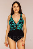 Costum de Baie Intreg Negru Cod : Y9103 (01)