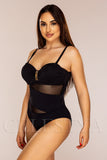 Costum de Baie Intreg Negru Cod : LM045 (018)