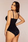 Costum de Baie Intreg Negru Cod : LM045 (018)